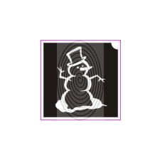  Hóember (csss0032) csillámtetoválás