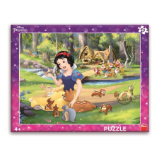 Hófehérke és az állatok puzzle 40 darabos puzzle, kirakós