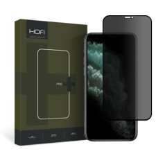 Hofi Anti Spy üvegfólia iPhone 11 Pro / X / XS mobiltelefon kellék