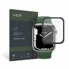 Hofi FN0271 Apple Watch 7 (45mm) HOFI Hybrid Glass üveg képernyővédő fólia, fekete okosóra kellék
