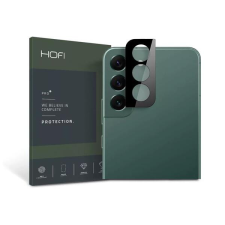 Hofi FN0424 Samsung Galaxy S22 5G / S22 Plus 5G HOFI Pro+ Camera Sytling hátsó kameravédő borító, fekete mobiltelefon kellék