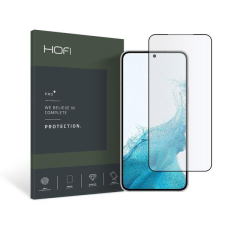 Hofi FNS0043 Samsung Galaxy S22 5G HOFI Glass Pro+ üveg képernyővédő fólia, Fekete mobiltelefon kellék