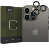Hofi FNS0227 Apple iPhone 15 Pro / 15 Pro Max HOFI CAMRING PRO+ üveg kamera lencse védő, Fekete