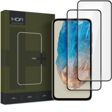 Hofi Glass Pro Full Screen 2x üvegfólia Samsung Galaxy M35 5G, fekete mobiltelefon kellék