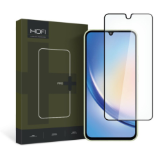 Hofi Glass Pro Full Screen üvegfólia Samsung Galaxy A34 5G, fekete mobiltelefon kellék