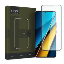 Hofi Glass Pro Full Screen üvegfólia Xiaomi Poco X6 5G, fekete mobiltelefon kellék