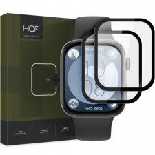Hofi Hybrid 2x üvegfólia Huawei Watch Fit 3, fekete okosóra kellék
