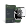 Hofi Hybrid Glass Apple Watch Series 7 (45mm) üveg képernyővédő fólia fekete kerettel (FN0271) (FN0271) - Kijelzővédő fólia