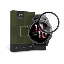 Hofi Hybrid Glass üveg képernyővédő fólia - Garmin Venu 2 - black okosóra kellék