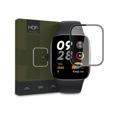 Hofi Hybrid Pro+ Glass üveg képernyővédő fólia - Xiaomi Redmi Watch 3 - black okosóra kellék