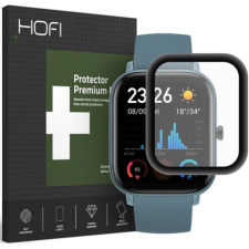 Hofi Hybrid üvegfólia Xiaomi Amazfit GTS, fekete mobiltelefon kellék