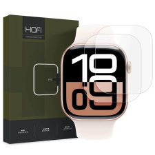 Hofi Hydroflex Pro Plus kijelzővédő Apple Watch 10 (46mm) átlátszó 2db okosóra kellék