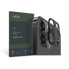 Hofi Metal Camera Sytling Apple iPhone 13 Pro/13 Pro Max hátsó kameravédő borító fekete (FN0255) (FN0255) mobiltelefon kellék