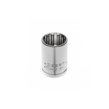 Högert HÖGERT HT1A424 Spline 1/2’’ dugókulcs 24 mm , CrV50BV30, DIN 3121 ? dugókulcs