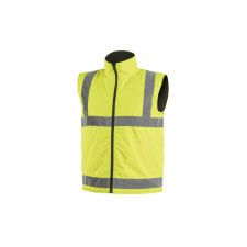 Högert HÖGERT HT5K245-S REMS figyelmeztető mellény kétoldalas sárga S munkaruha