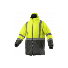 Högert HÖGERT HT5K330-2XL LEDA szigetelt figyelmeztető kabát, sárga 2XL (56) munkaruha