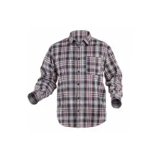 Högert HÖGERT HT5K386-2XL ILLER ing sötétkék piros kockás 2XL munkaruha
