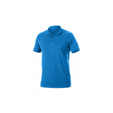 Högert HÖGERT HT5K417-S TOBIAS pamut pólóing, kék S (48) munkaruha