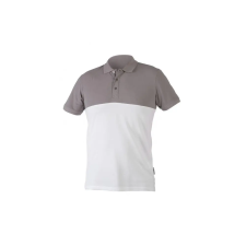 Högert HÖGERT HT5K422-2XL URFT póló fehér/szürke 2XL munkaruha