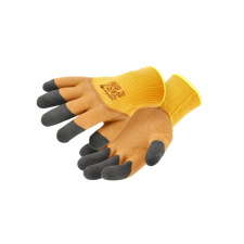 Högert HÖGERT HT5K769-10 LYCK latex szigetelt bevonatú kesztyű narancssárga 10 védőkesztyű