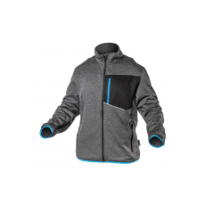 Högert HÖGERT HT5K900-3XL NISTER műszaki pulóver szürke melange/kék 3XL (58)