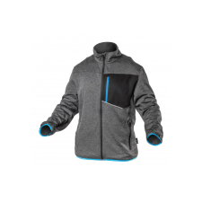 Högert HÖGERT HT5K900-M NISTER műszaki pulóver szürke melange/kék M (50) munkaruha