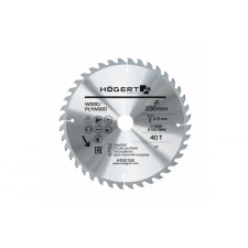 Högert HÖGERT HT6D789 Widia körfűrészlap 255x40Tx30 fűrészlap
