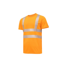  HÖGERT HT5K953-2XL JURAL II Jól látható polipamut póló narancssárga, 2XL (56)