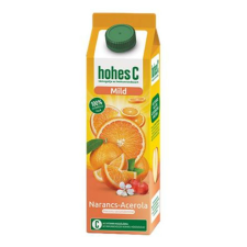 Hohes C Gyümölcslé, 100 százalék , 1 l, HOHES C Mild Juice, narancs-acerola (KHIH04) üdítő, ásványviz, gyümölcslé