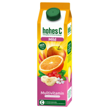 HohesC Mild Multivitamin 100% - 1 liter üdítő, ásványviz, gyümölcslé