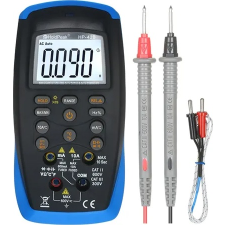 HoldPeak 42B Digitális multiméter VAC VDC áramerősség dióda ellenállás hőmérséklet LCD. mérőműszer