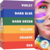Holi Cow Colored Holi powder - set 6x100g