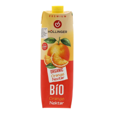 HÖLLINGER BIO NARANCS NEKTÁR 1000ML üdítő, ásványviz, gyümölcslé