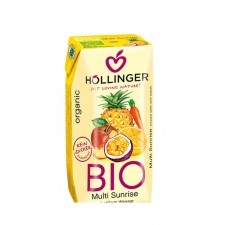 Höllinger - Multi Sunrise Vegyesgyümölcs- Sárgarépa Bio 3X200 ml 600 ml üdítő, ásványviz, gyümölcslé