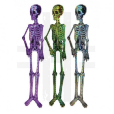  HOLOGRAMOS CSONTVÁZ FALIDEKOR party kellék