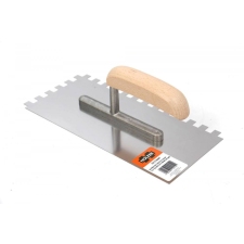 HOLZER Fogas Glett vas 6x6 mm - 13x27 cm kőműves és burkoló szerszám