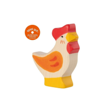  HOLZTIGER 80017 álló tyúk játékfigura