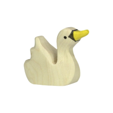 HOLZTIGER 80031 kis hattyú játékfigura