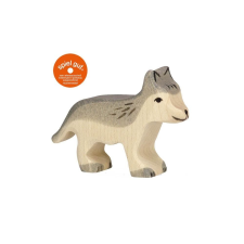 HOLZTIGER 80110 farkaskölyök játékfigura