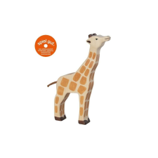  HOLZTIGER 80155 zsiráf felemelt fejű játékfigura