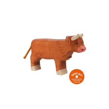 HOLZTIGER 80556 Skót-felföldi marha játékfigura