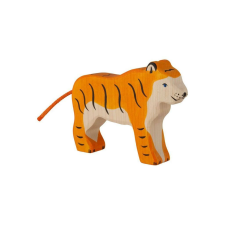 HolztigerFából készült tigris játékfigura