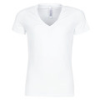 Hom Rövid ujjú pólók SUP' COTTON TSHIRT COL V PROFOND Fehér EU XXL