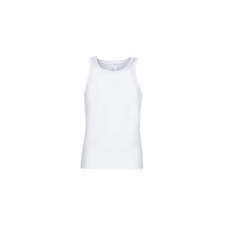 Hom Trikók / Ujjatlan pólók SUPREM COTTON TANKTOP Fehér EU XL férfi póló
