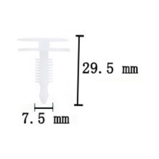 HOMASITA Kárpitpanel rögzítő patent D169 (91D161) (91D169) autóalkatrész
