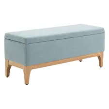 HomCom Párnázott Pad Tárolóhellyel – 120 cm bútor