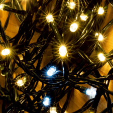 Home by Somogyi LED-es sziporkázó fényfüzér, meleg-/hidegfehér, 200 LED, kültéri kültéri izzósor