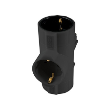 Home by Somogyi TPF-26/BK t elosztó fekete hosszabbító, elosztó