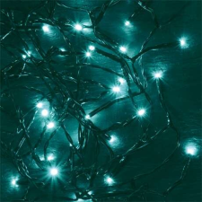 Home by Somogyi türkiz, vezetékes LED Fényfüzér 100db izzóval 9,5m karácsonyfa izzósor