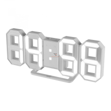 Home Digitális, LED ébresztőóra, 3D, fehér LTC 04 ébresztőóra